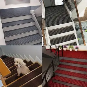 Non-Slip Self-Adhesive Stair Mat for Carpets, Easy Installation, Durable and Reusable Stair Treads, Ideal for Home Decoration and Safety, Foot Traffic Safety, Floor Safety Mats