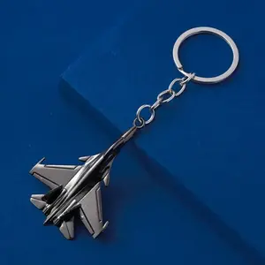 Air Force Fighter Jet Keychain - Charcoal Grey keychains creative keychain table decoration