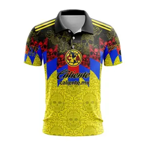 LIGA MX Club America Personalized 2025/26 Home Dia De Muertos Polo Design