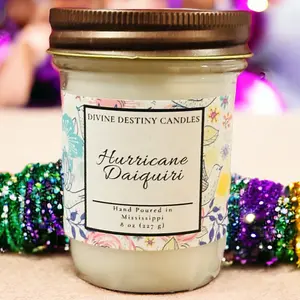Hurricane Daiquiri 8 oz Candle