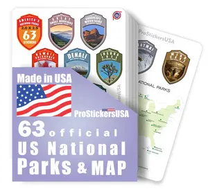2.0 x 2.9  Set 63 US National Parks