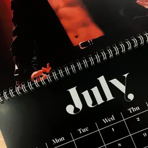 OT8 Wall Calendar Gift For Fans, New Year 2026 Gift For Fan Home Decor