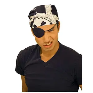 Pirate Set - Eye Patch & Earring - Costume Accessories - Child Teen Adult