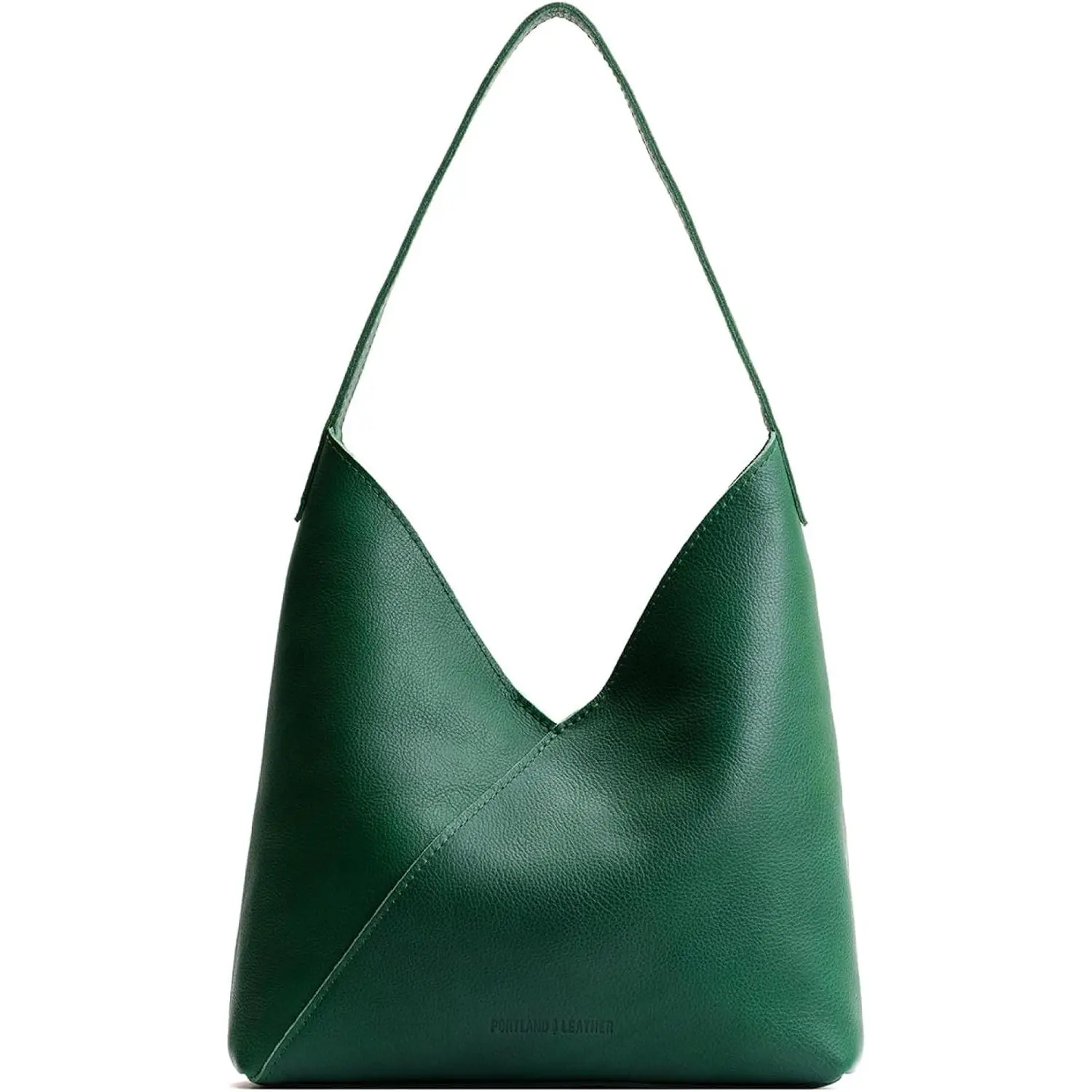 Portland Leather Goods Naomi Shoulder Bag – Handmade Slouchy Bag with Adjustable Crossbody Strap & Secure Magnetic Closure
