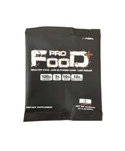 Alpha Sports Nutrition Pro Food Carb Supplement Chocolate Flavor - Healthy Fats Low Glycemic Carb Low Sugar 120G Calories 3G MCT 10G Oats 10G Sweet Potatoes