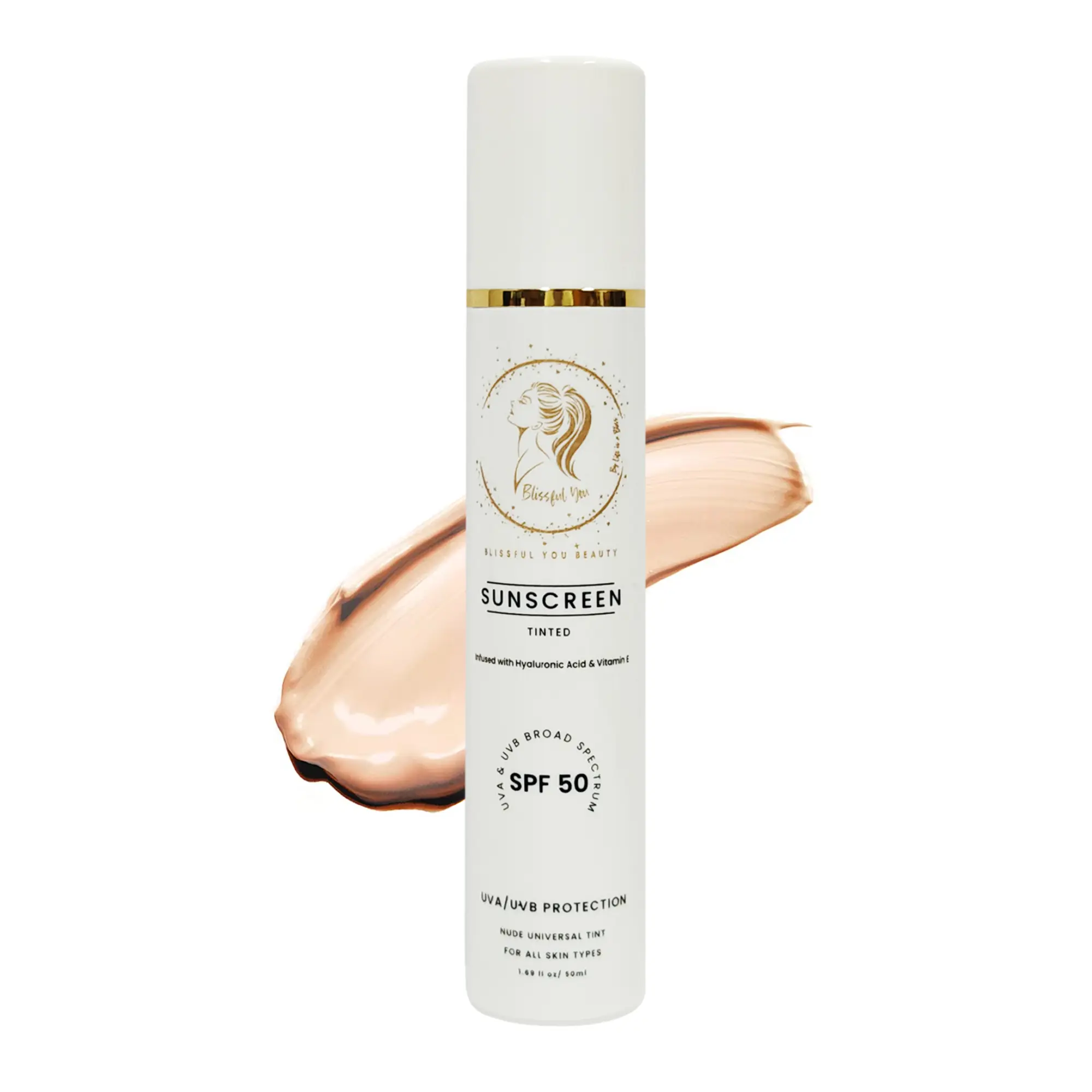 Blissful You Tinted Sunscreen SPF 50 UVA/UVB Protection Broad Spectrum - 50 ml
