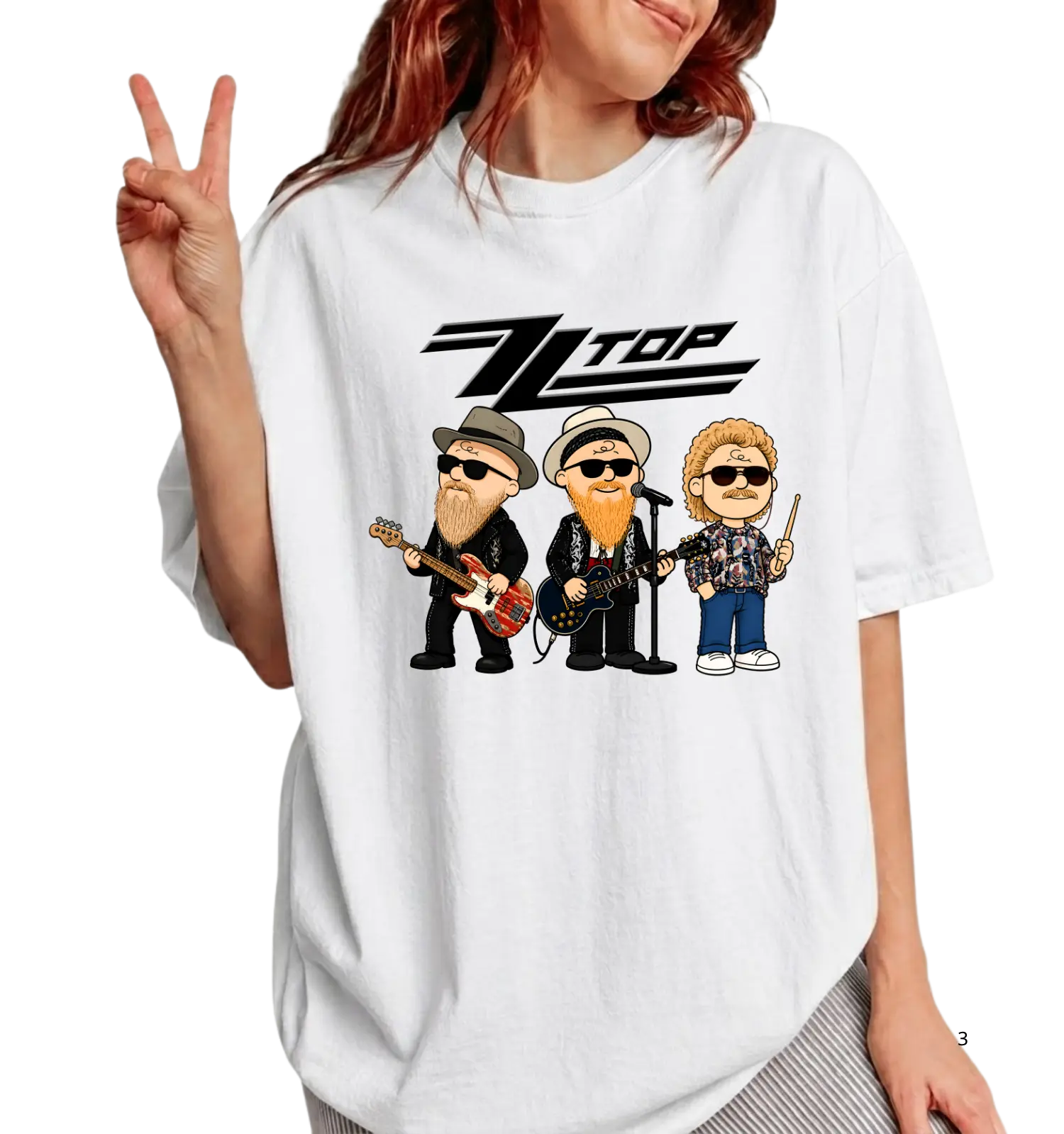 ZZ Top Vintage Tour Band Rock Tee Shirt, Rip Frank Beard , Gift For Fan, For Men And Women