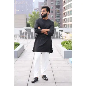 The Perfect Black Kurta