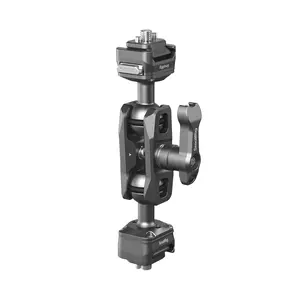 SMALLRIG Quick Release Magic Arm with 360° Ball Head, Articulating Magic Arm with 1/4"-20 Screws & Detachable Locating Pins, Max Payload 5.5kg / 12.1lbs, for Monitor, Camera Cage, HawkLock H21-4488