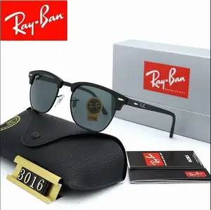 RB2140 Original Wayfarer Sunglasses - Classic Vintage Square Frame Designer Eyewear