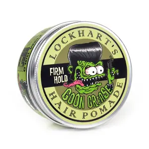 Lockhart’s Authentic Handcrafted Original Goon Grease Hair Pomade Firm Hold, High Shine (3.4oz.)