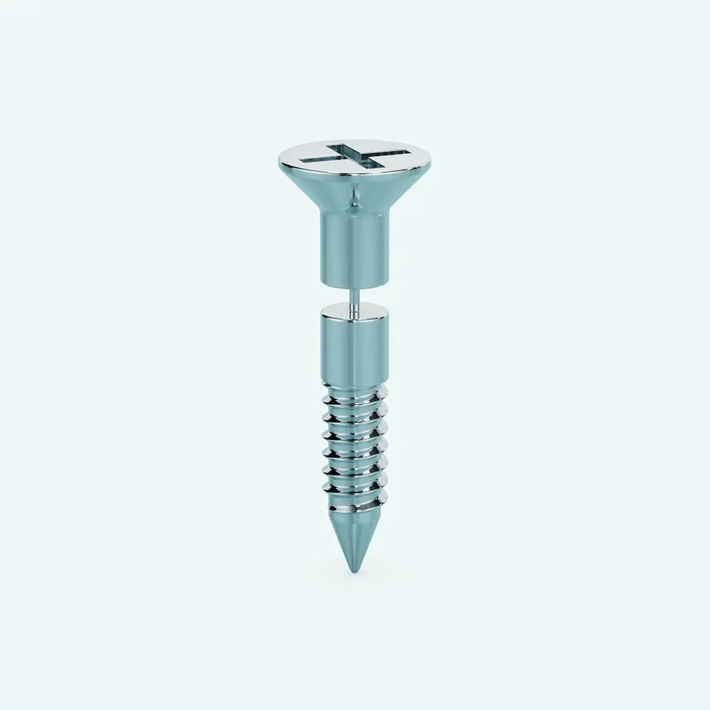 Screw Earring - Short