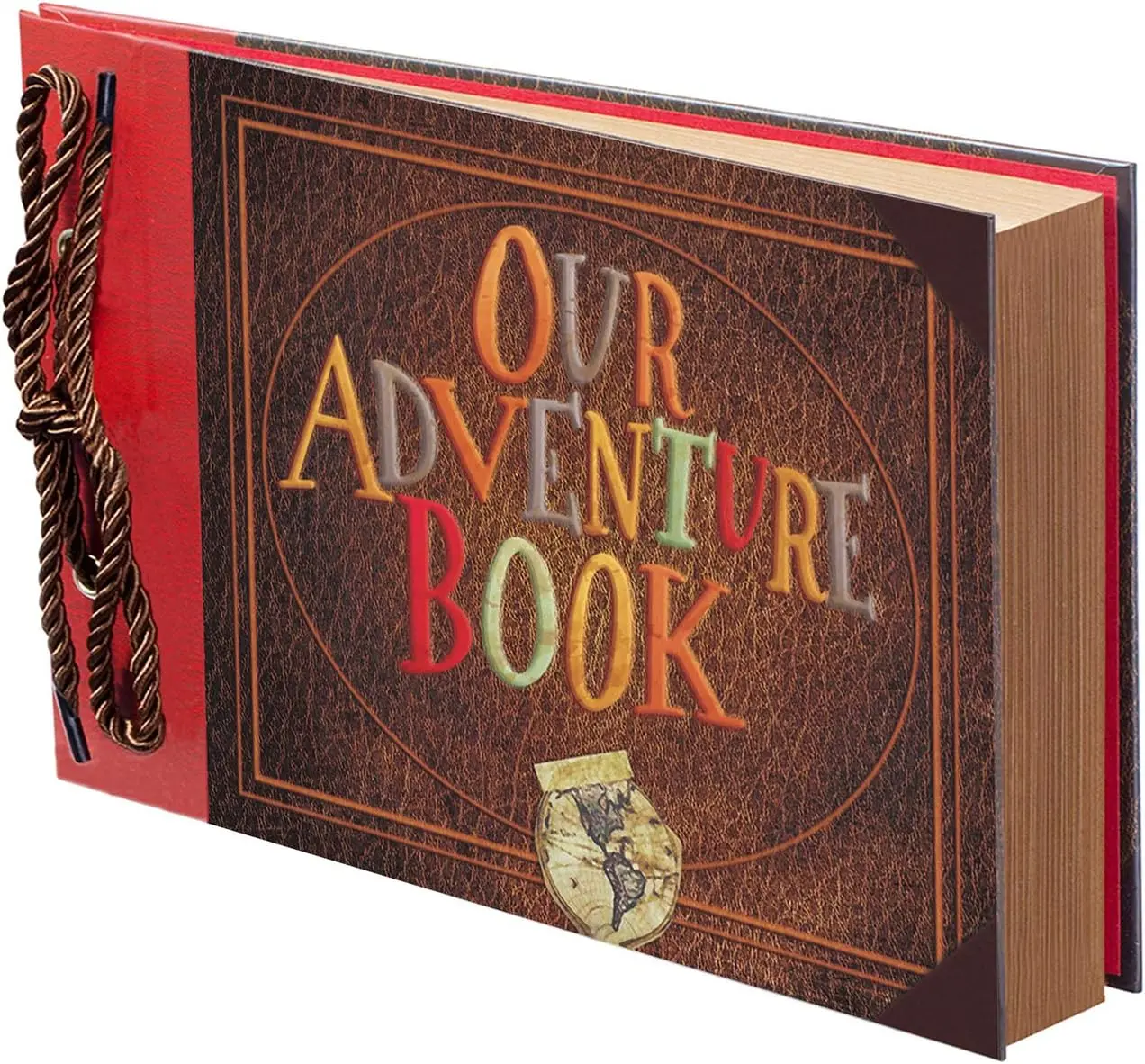 Square Adventure Book Scrapbook, Photo Booth Album Book, Office
