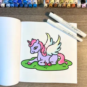 SFAIH Acrylic Paint Marker Set – 3MM Medium Tip & 0.7MM Extra Fine Tip