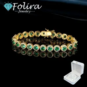 Figured Clasp 5mm Cubic Zirconia Classic Tennis Bracelet | Bracelets for Men and Women | Sizes 6.5-8.5 Inches