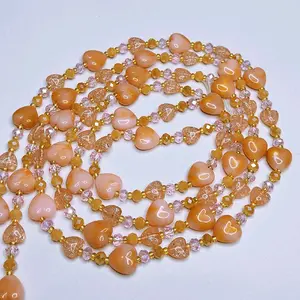 Heart Collection Waistbeads for Daily Wear, Tie on women Adormnent Body jewelry.