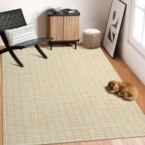 Modern Plaid Printed Carpet Washable Area Rug Low Pile Non-slip Carpet Foldable Indoor Carpet Home Decorative Carpet For Hallway Living Room Bedroom
