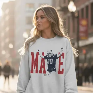 Drake Maye New England Football Vintage Shirt, Game Day Merch, New England Football Vintage T-Shirt, Patriot Apparel, Game Day Shirts, Gift for Fans, Classic New England Fan Apparel, New England Football Gear