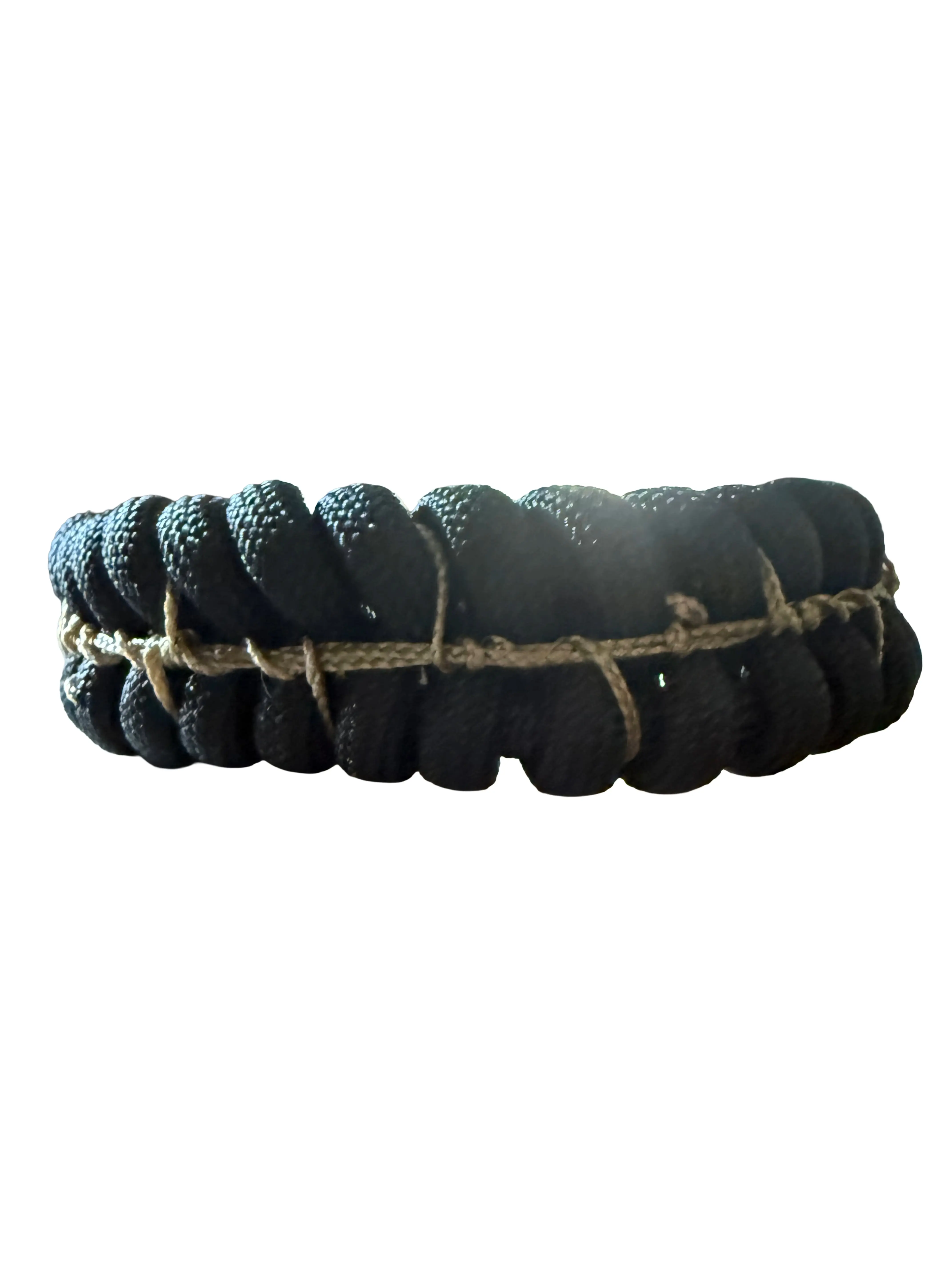 Men's Barbed Wire Design Paracord Bracelet - Barbed Wire Chain Bracelets & Bangles, Fashion Costume Jewelry Accessory