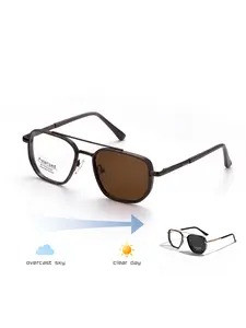 New TK Photochromic Anti-Blue Light Glasses, Uv Blocking Sunglasses, Uv Protective Glasses, for Both Men and Women, Ideal for Office Work, Driving and Daily Wear