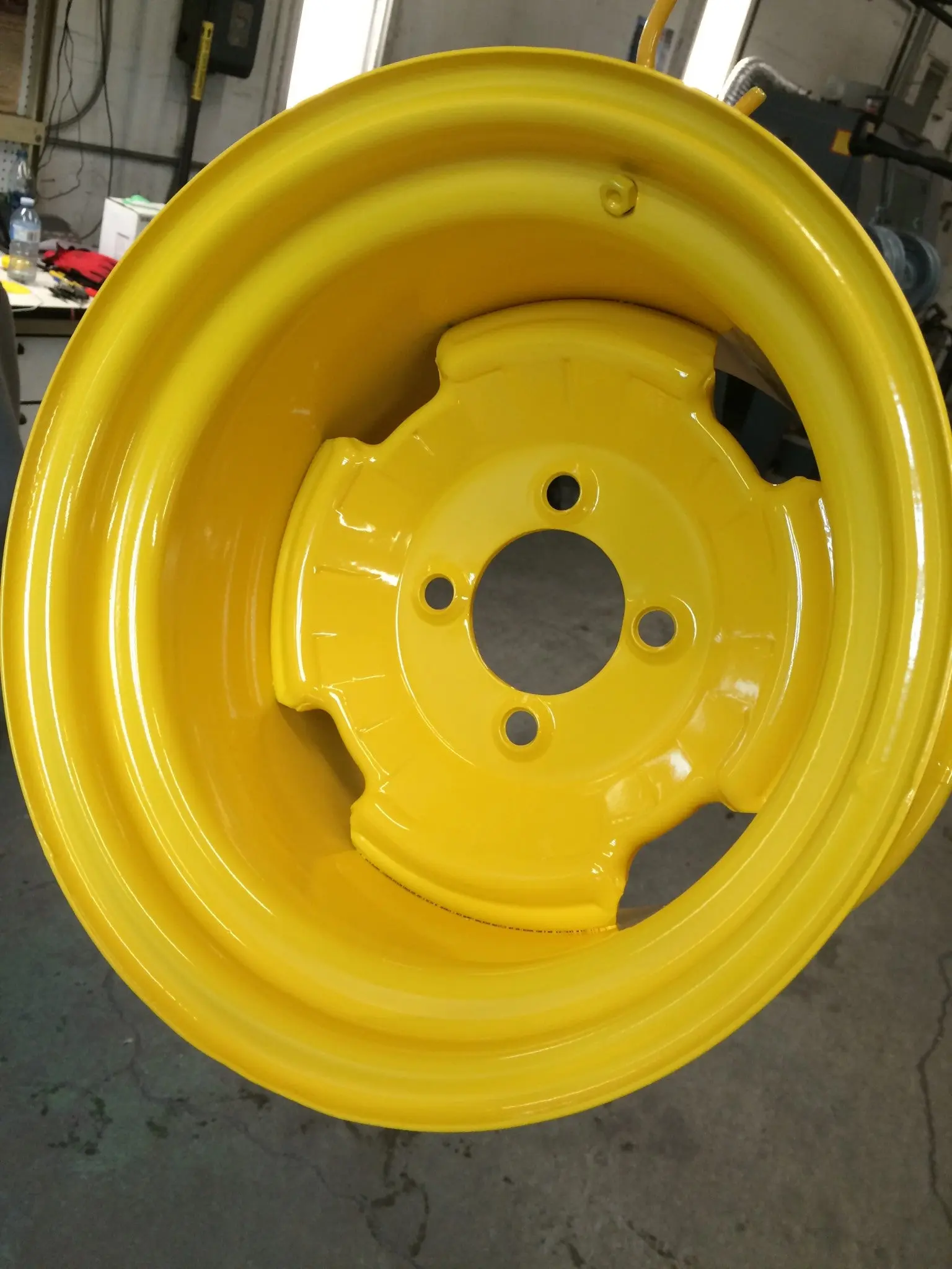 John Deere Yellow Powder Coating Paint 1 LB