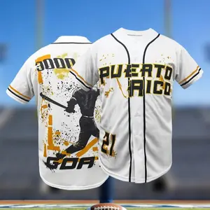 Puerto Rico GOAT Baseball Jersey