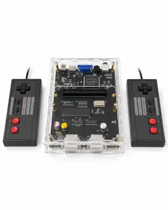 Qing Liu Retro game console halloween christmas new year gift Supports HDMI, AV, S-video, VGA and RGBS outputs  Transparent and high-end HDMI console
