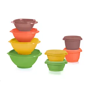 Tupperware 80th Anniversary Servalier  Bowls Set of 8
