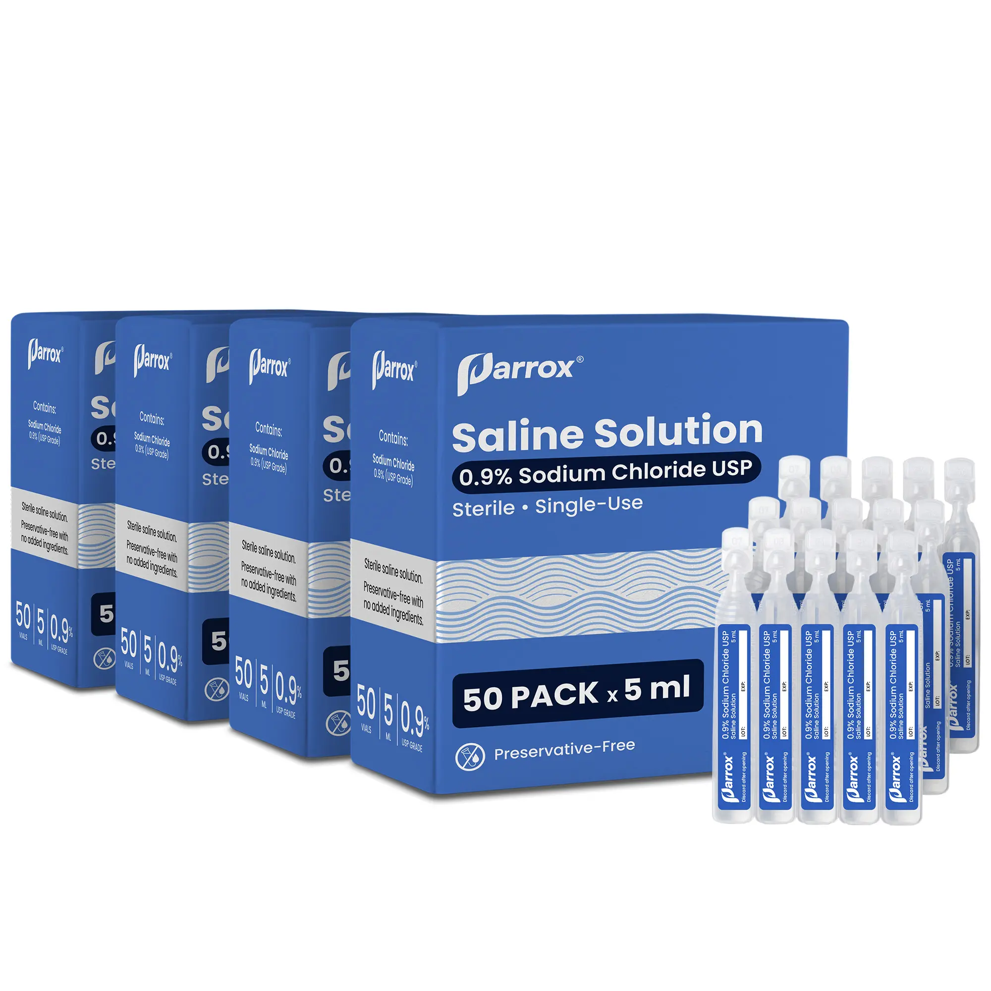 4 Pack (200 x 5mL)