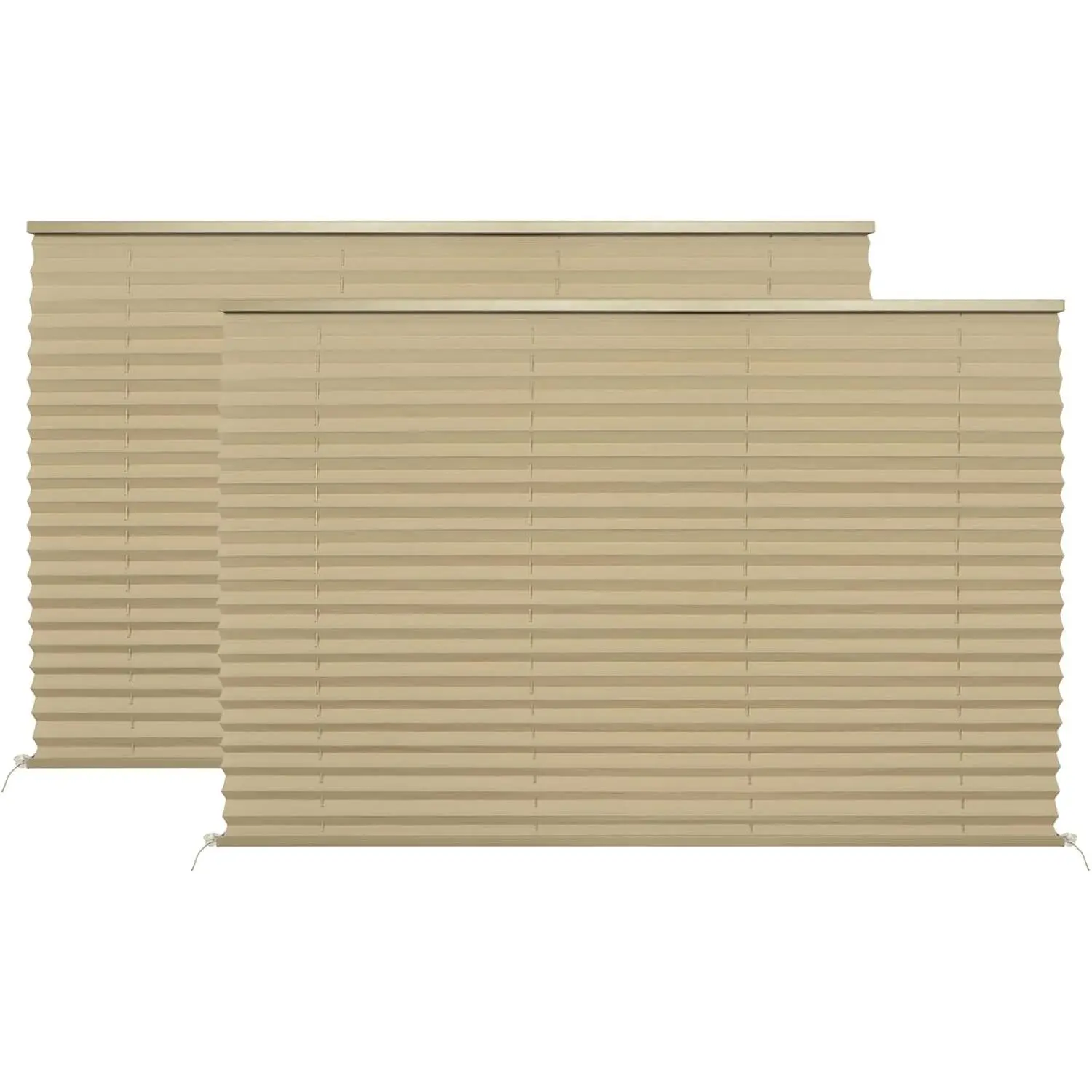 RV Blinds Shades for Window 38" W x 24" L, RV Pleated Shades RV Camper Blinds and Shade for RV Camper Travel  Motorhome-2Pack