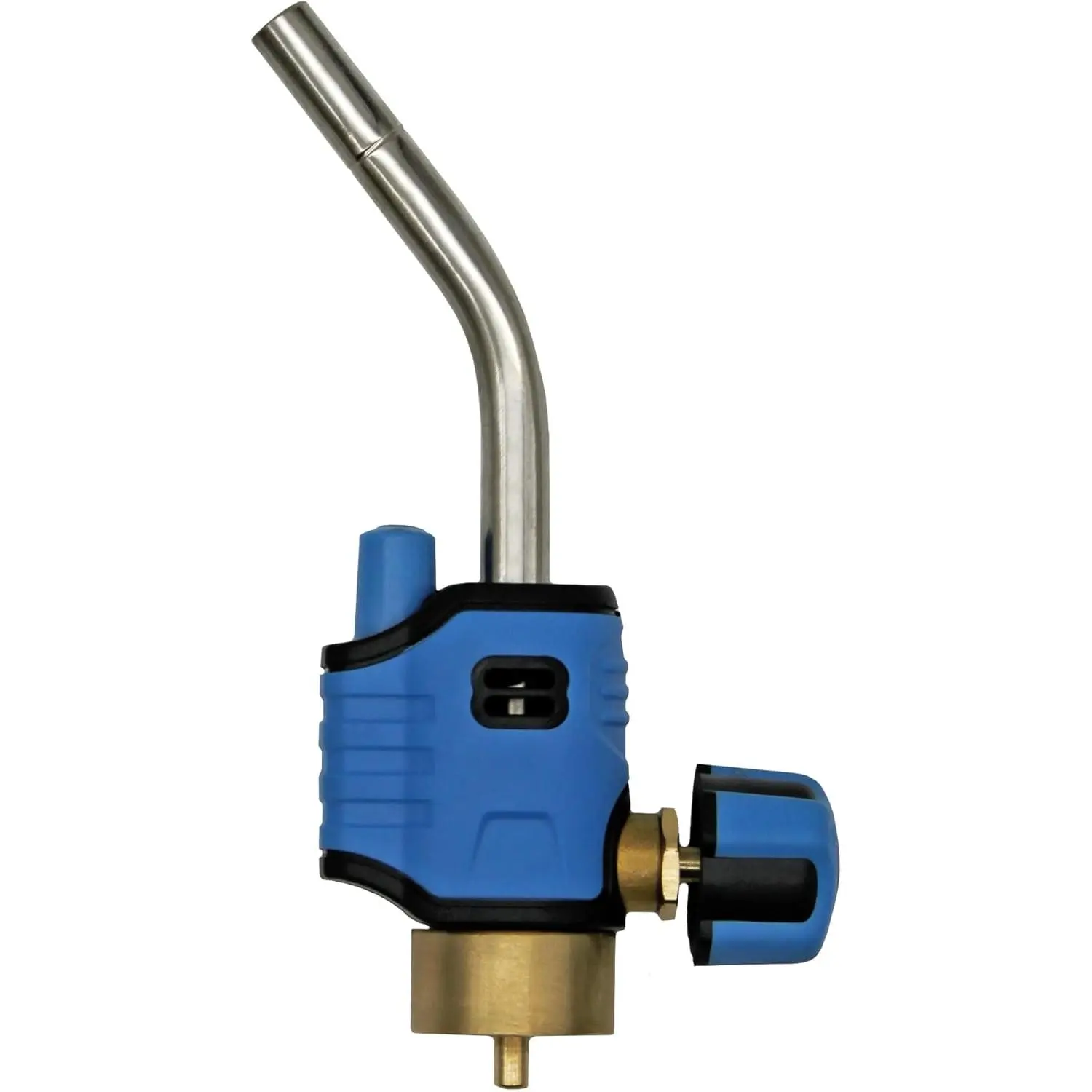 Flame King Trigger Start Lighter Propane Gas Blow Torch Head for Cooking, Welding, Searing, Black, Gray, Light Blue