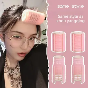5-piece set air bangs curling roller, volumizing tool, easy-use volumizing clip, curling tool for students, large curling roller