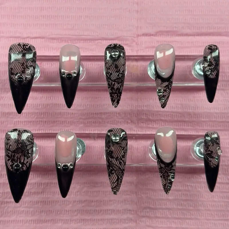 Homemade Press On Reusable Nails