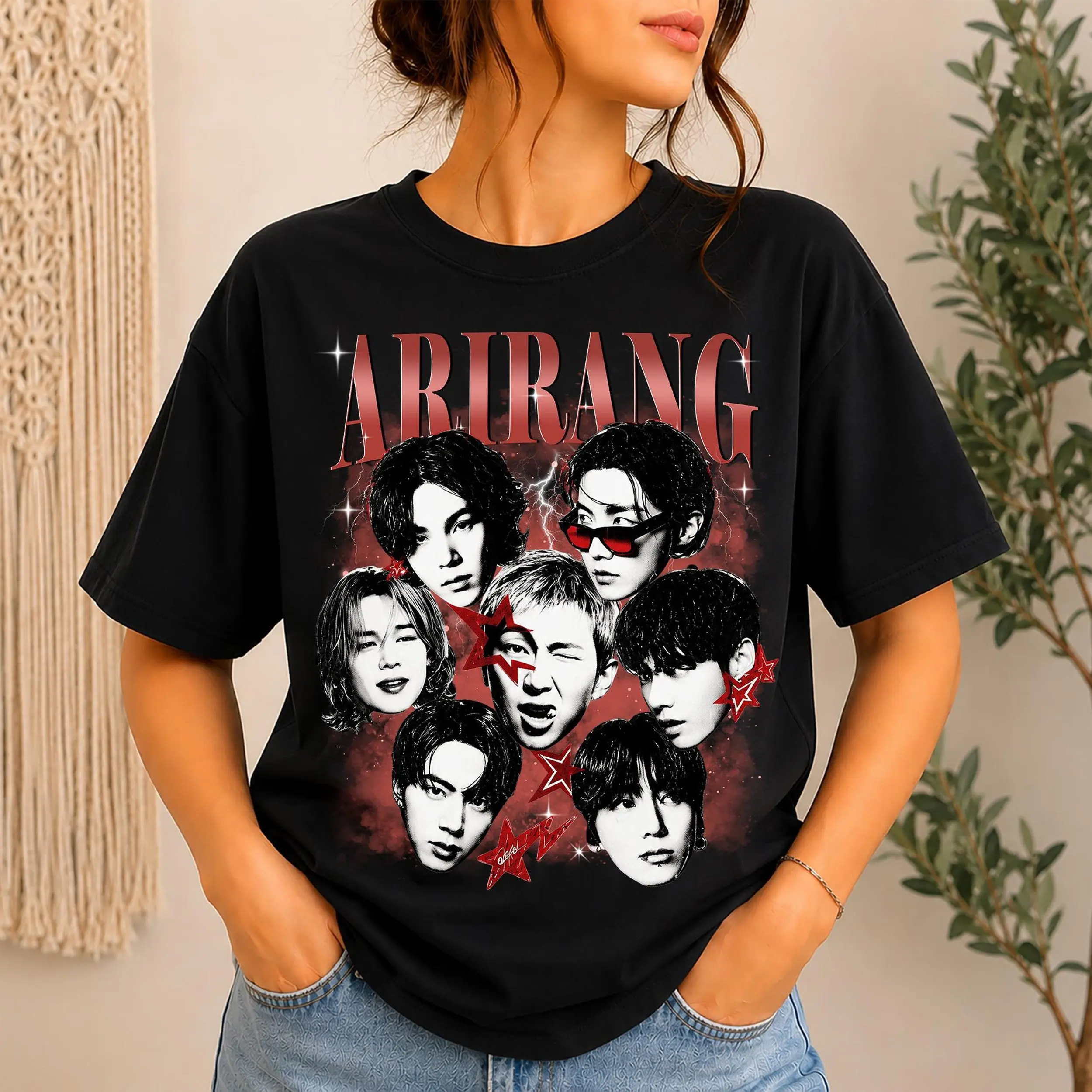 World Tour Y2k Graphic Tee, Concert 2026 Kpop Unisex T-Shirt, Perfect for Fans