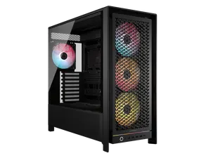 CORSAIR FRAME 5000D RS ARGB Modular High Airflow Mid-Tower PC Case, Black – Fully Customizable Design –  InfiniRail™ Fan Mounting System – Fits Multiple 360mm Radiators or a 420mm Radiator – Reverse Motherboard  Connector Compatible