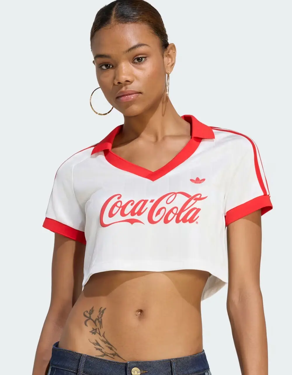 ADIDAS Originals x Coca-Cola Womens Cropped Jersey
