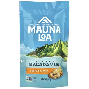 Mauna Loa Dry Roasted Macadamias, Honey Roasted, 4 oz (113 g)