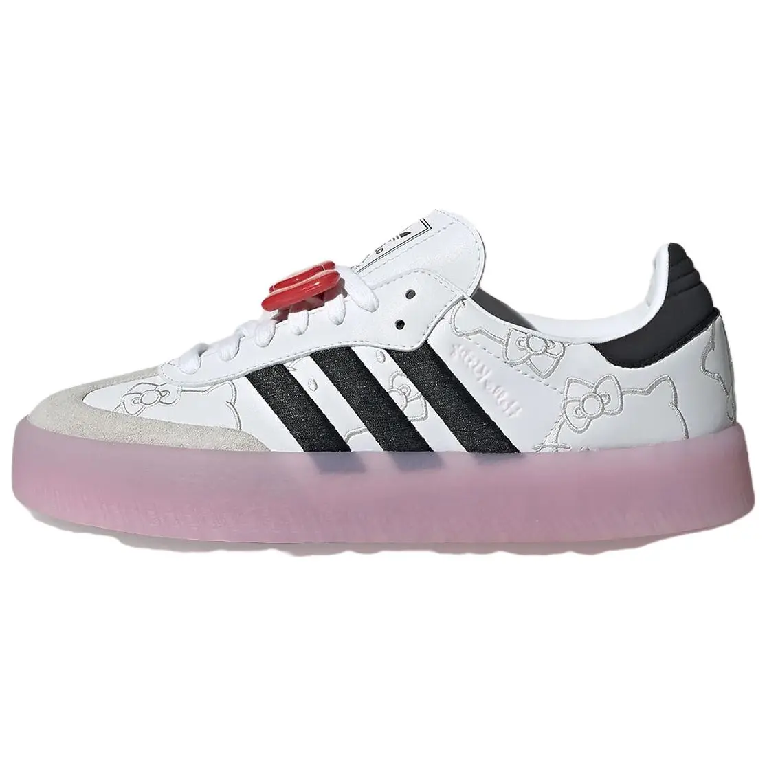 Adidas Hello Kitty X Adidas Women's Sambae 'White Black Clear Pink' Women's
