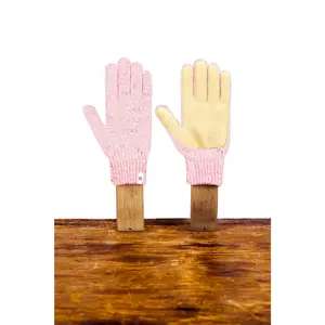 Cherry Blossom Tweed w/ Natural Deer Full Glove