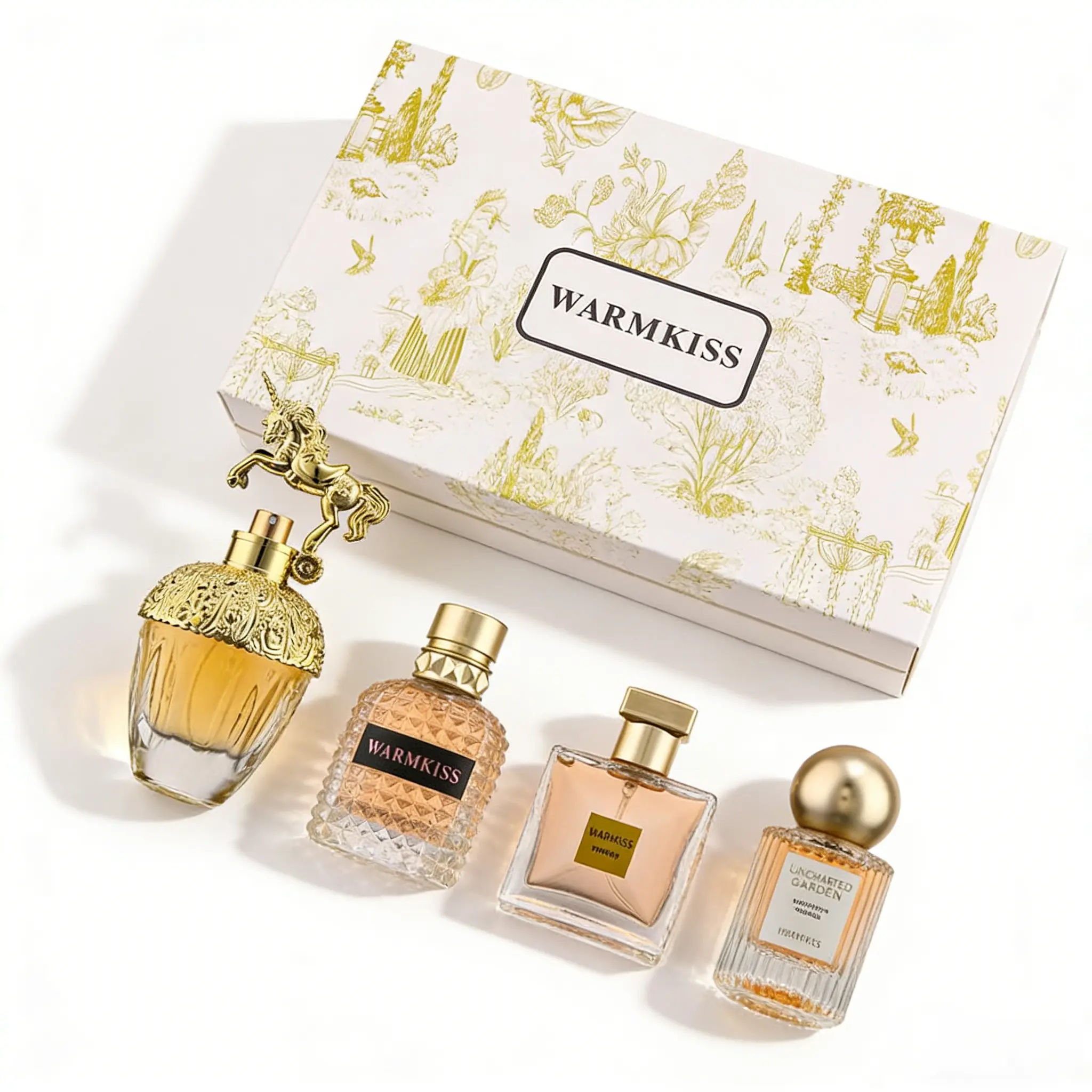 Women's 4-Piece Perfume Gift Box Set - Long-Lasting Fragrance for Daily Use & Versatile Occasions, Fragrance Gift Bundle, Perfumes For Women