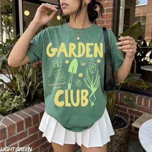 Comfort Colors Garden Club T Shirt, Gardening TShirt, Plant Lover T-Shirt, Gardener Gifts, Cottagecore Spring Tee, Summer Spring Gift Graphic Tee