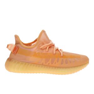 adidas Mens Yeezy Boost 350 V2 Lace Up Sneakers Shoes Casual - Orange