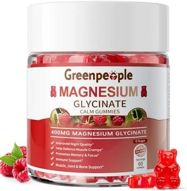 Your Magnesium Glycinate Gummies - Sugar Free gummies magnesium complex, for Calm Support & Sleep Healthcare Dietary