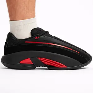 Adidas Men's Black/Red Mad IIInfinity Sneakers, IF7125 (No Box)