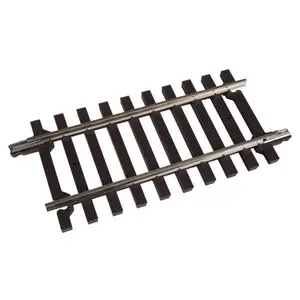 Atlas O 151-7051 Code 148 Solid Nickel Silver 2-Rail -- Straight Track Section - 4-1/2" 11.4cm, O Scale