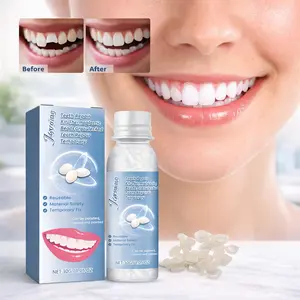 Jaysuing Temporary Tooth Restoration Kit for Makeup & Adjustments - Fill Gaps & Holes with Dental Cement - Easy Use for Professionals & Enthusiasts
