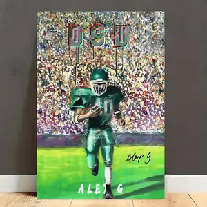 2d Alex G Dsu Music Album Cover Art - Frameless Canvas Poster 30 48x45 72 Cm - Unique Wall Decor For Living Room & Bedr Minimal Posters (No Frame)