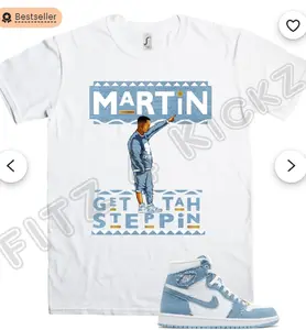 Fitz 4 kickz Shirt to match the Jordan 1 Denim