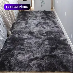 Fluffy Bedside Rug, Home Decorative Rug, Soft Area Rug, Multi-Size Modern Soft Plush Bedside Carpet, Non-Slip Floor Mat for Home, Living Room, Bedroom & Dormitory #GLOBAL PICKS