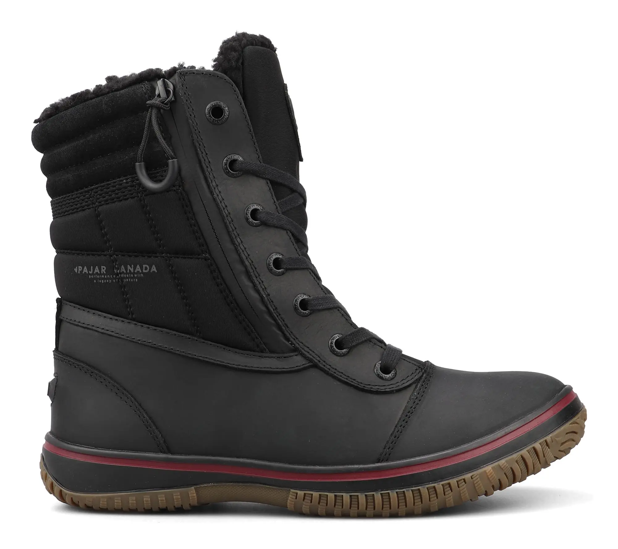 Pajar Canada Trooper 3.0 Men's Lace Up/ Side Zip Leather Boots